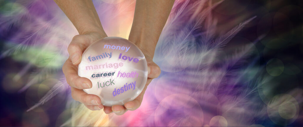 Psychic reading graphic