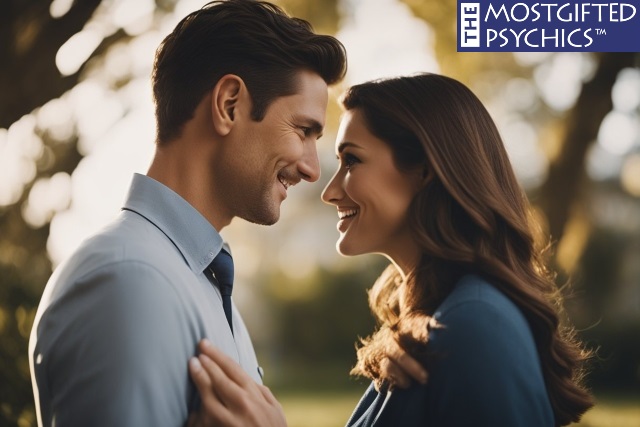 a couple celebrating one year anniversary