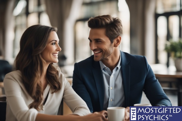 a coule having a conversation about future plans