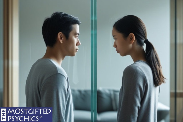 young couple who seem unhappy about their relationship