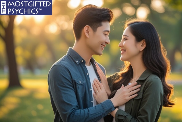 young woman making her boyfriend feel appreciated