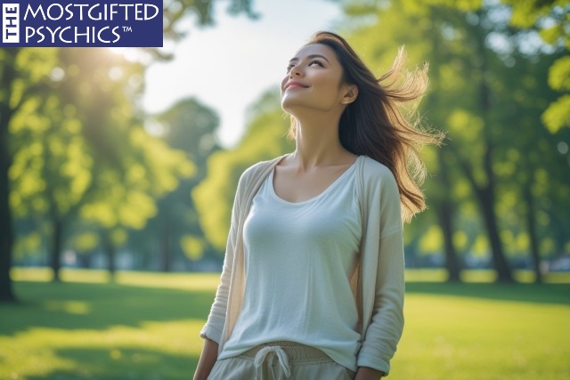 a woman who has accepted unrequited love and found peace